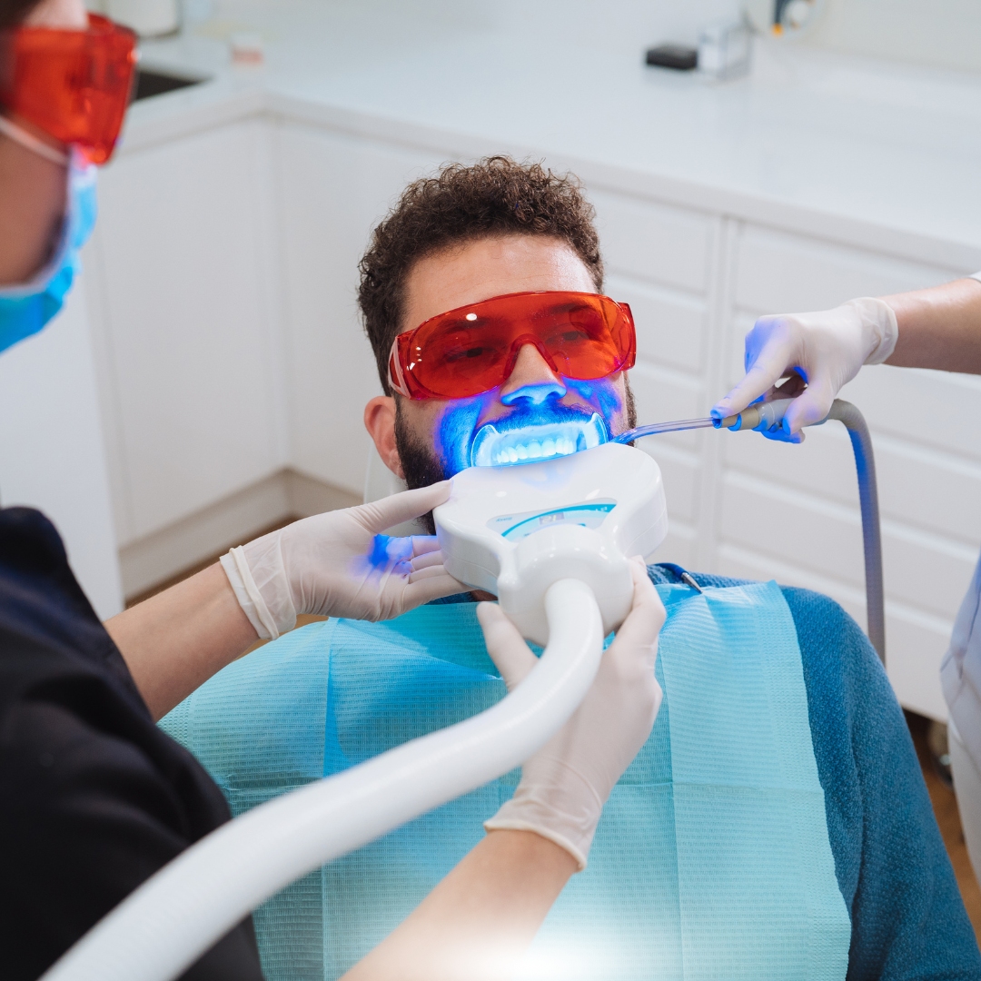 Laser Teeth Whitening at ORIS Dental Clinics