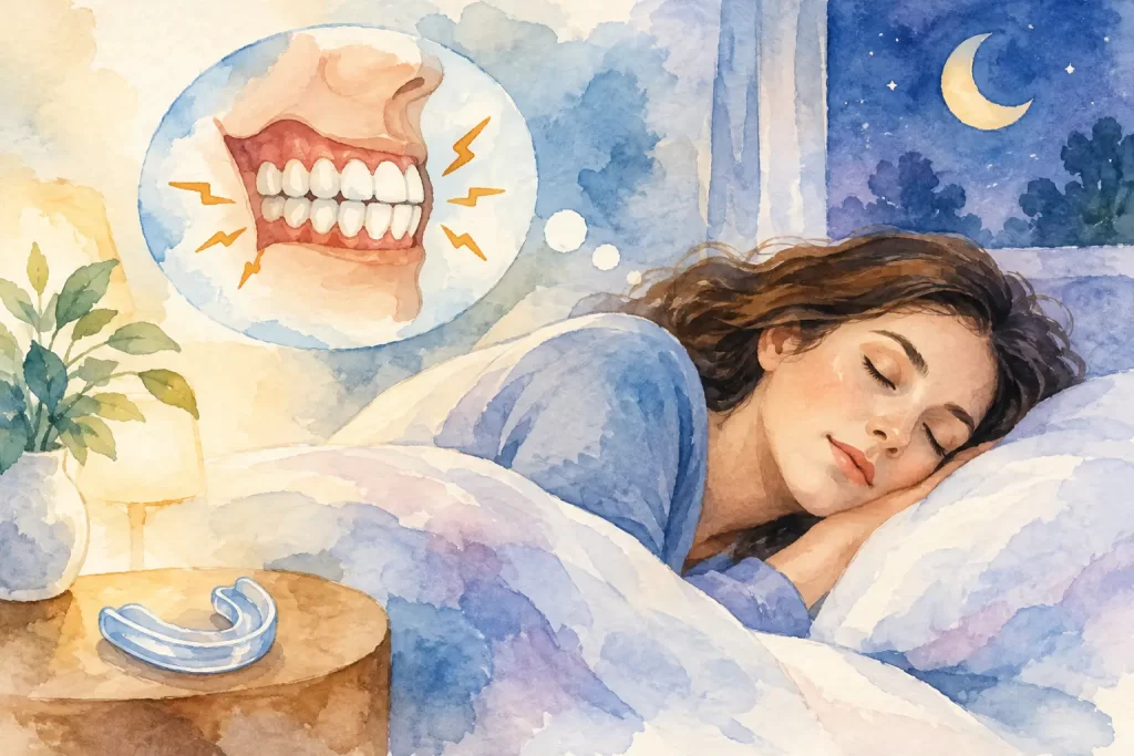How to Stop Nighttime Tooth Grinding Safely 1 How to Stop Nighttime Tooth Grinding Safely